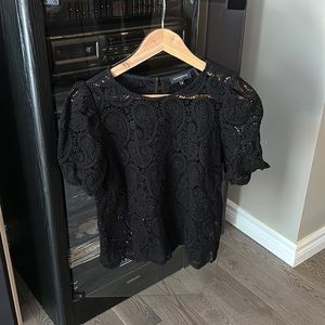 Black Laced t-shirt